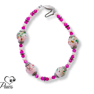 Speckled Beads in Powder Pink (XS)