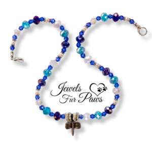 The Dragonfly with Blue Crystals