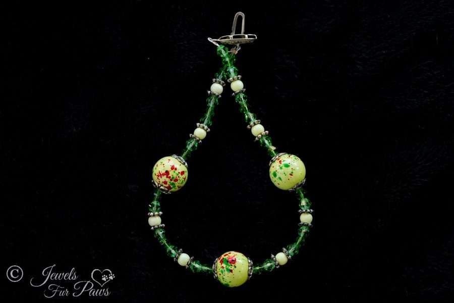 Speckled Beads in Lime Green (XS) - Image 2