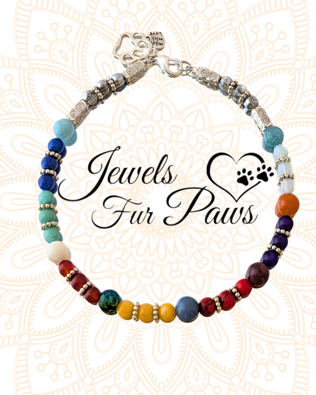 Thoughtfully handcrafted with healing intentions, blending beauty and purpose to elevate your pet's well-being.