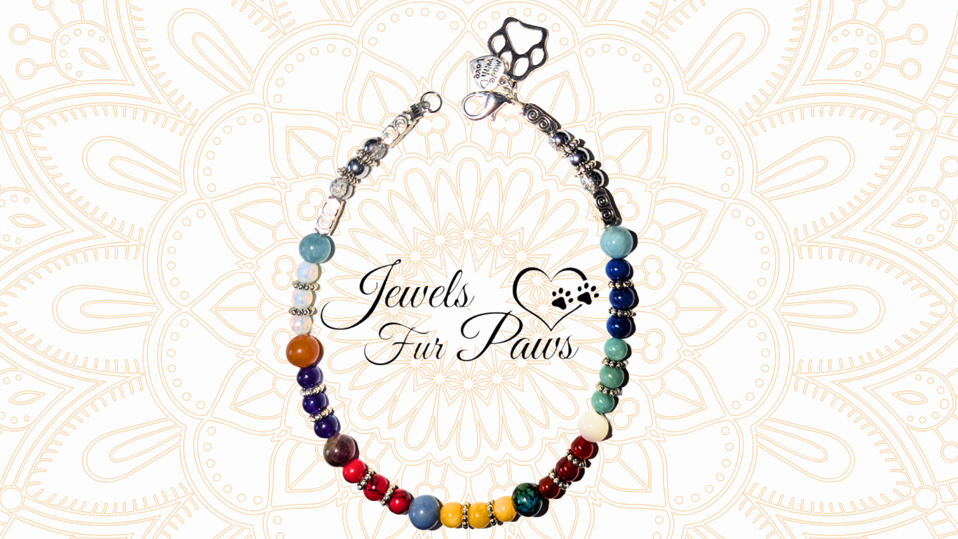 Thoughtfully handcrafted with healing intentions, blending beauty and purpose to elevate your pet's well-being.