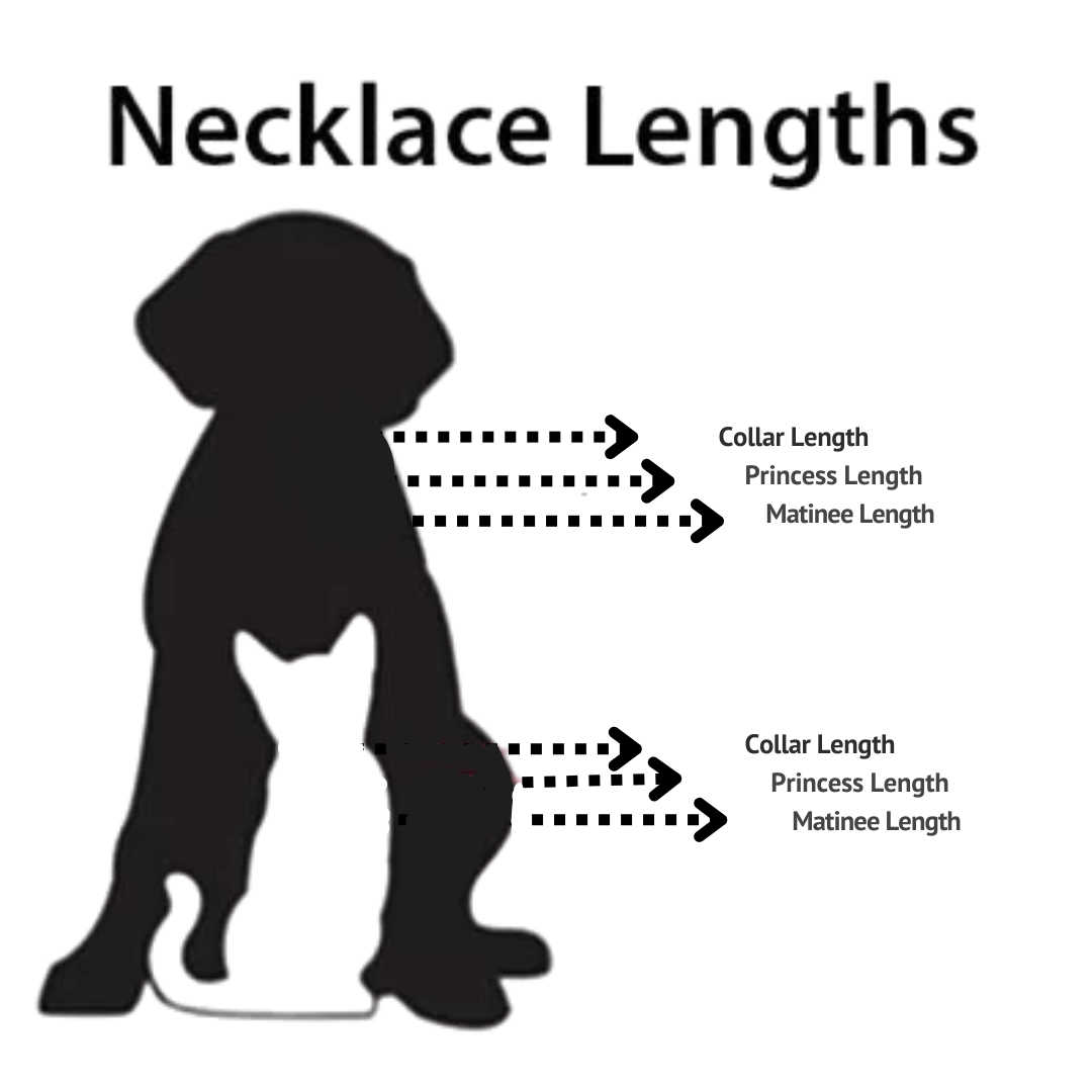Your furry MVP will turn heads in this handcrafted necklace.