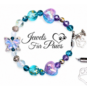 🦋 Butterfly Charm Pet Necklace, Handmade Crystal Jewelry for Small Dogs & Cats